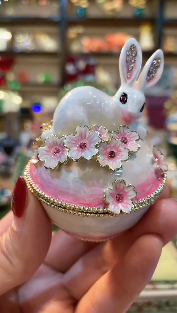 【闪购商品】珐琅彩精致首饰盒