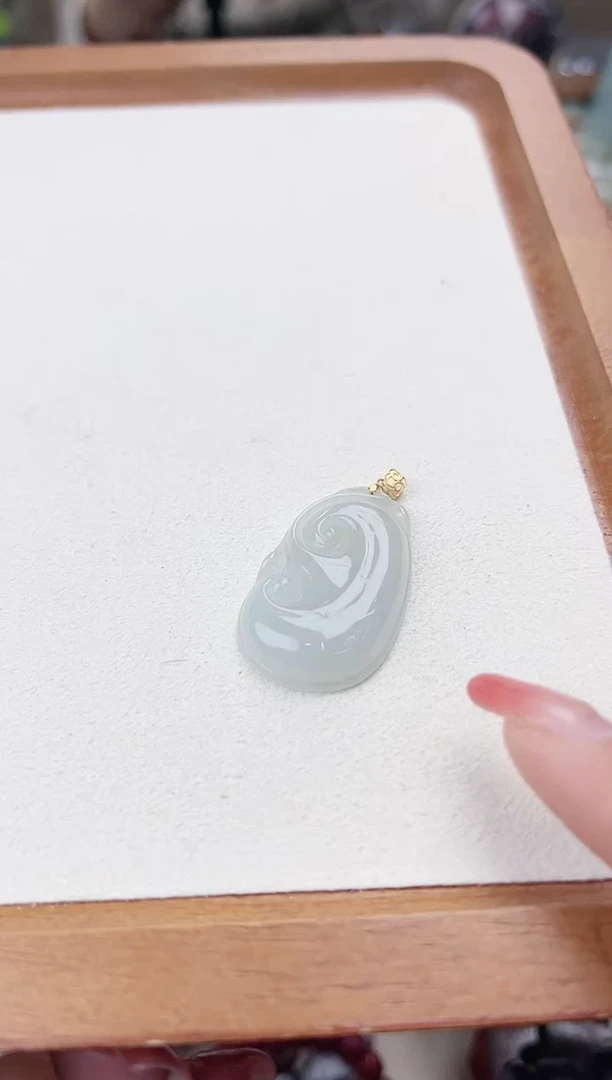 【闪购商品】翡翠颈饰18K金镶嵌多样性发一