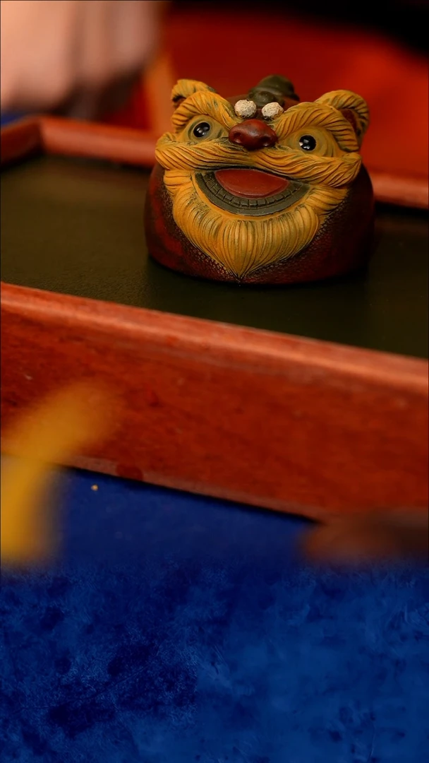 紫砂 宜兴紫砂 GSB  狮头杯