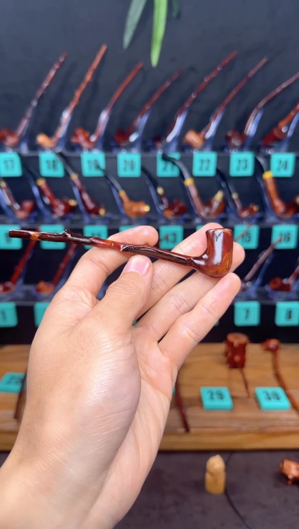 一物一图檬子木手工香烟嘴