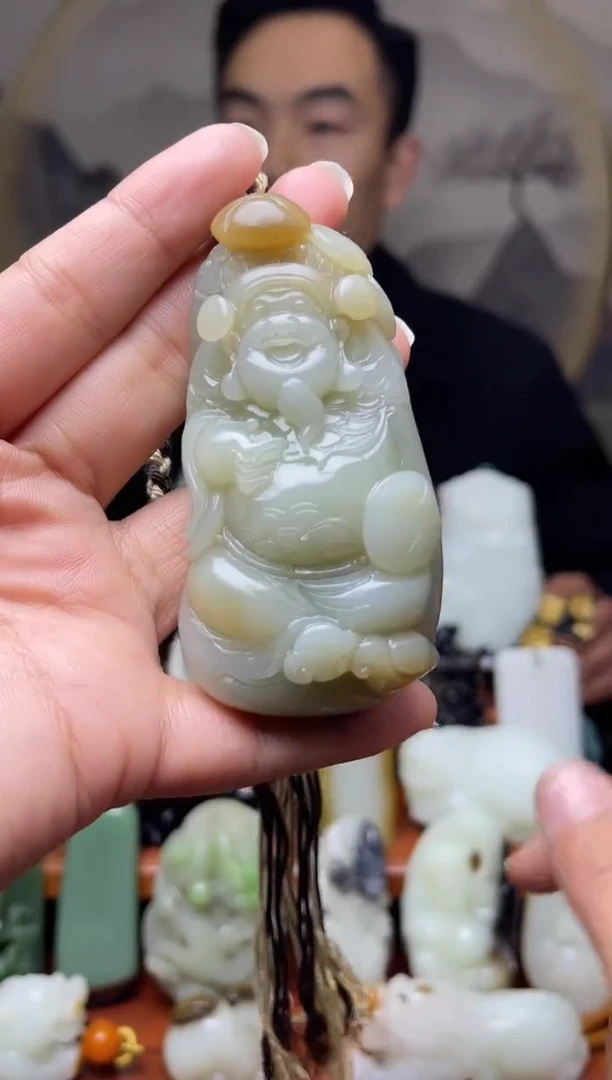 【闪购商品】和田玉吊坠未镶嵌75