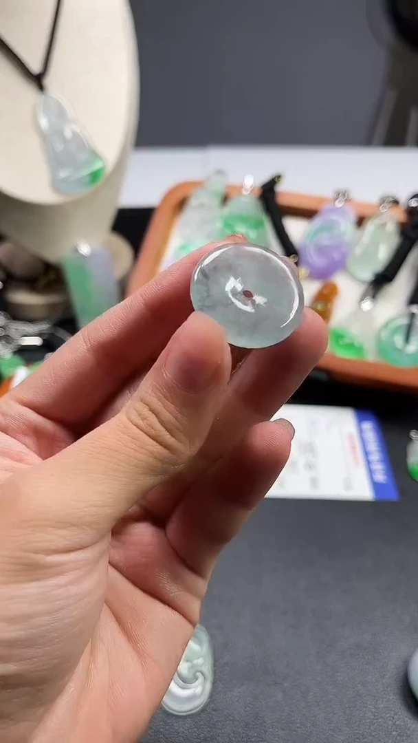 颈饰未镶嵌翡翠  所见即所得 一图一物