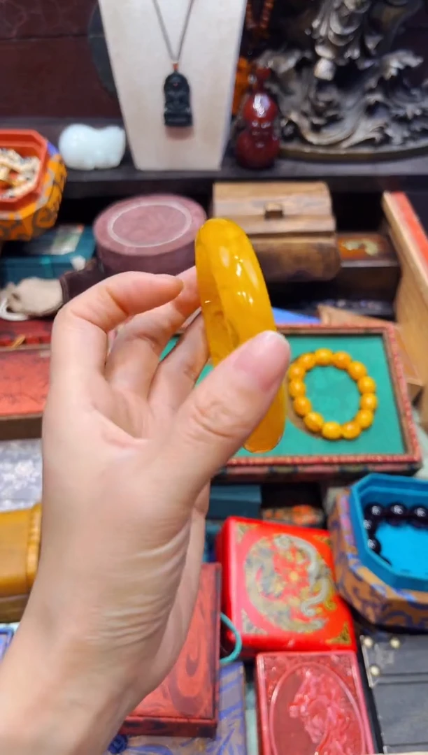 【闪购商品】蜜蜡裸石未镶嵌欣妹专属精选链接b7820