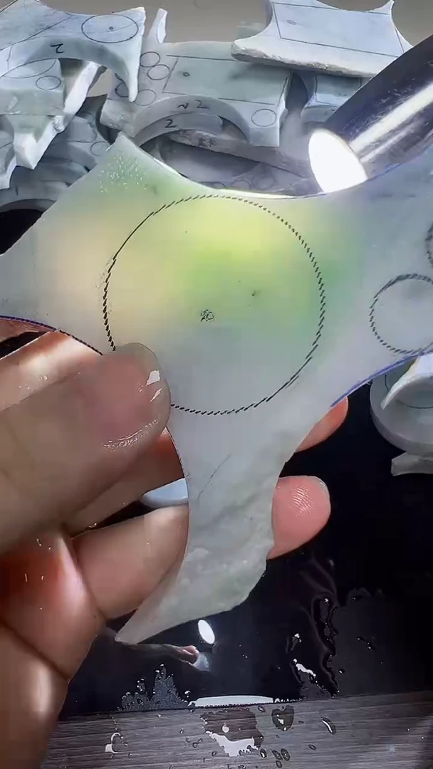 未镶嵌挂件翡翠天然缅甸翡翠A货 033