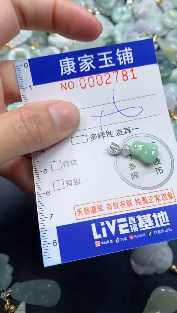 颈饰未镶嵌翡翠2781