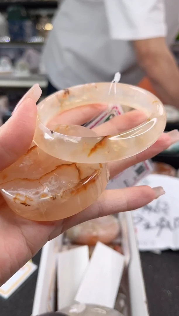 未镶嵌手镯石英质玉60圈口 （赠品镯心）629814