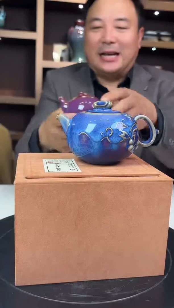 摆件瓷瓷立方-11.14-钧瓷-30