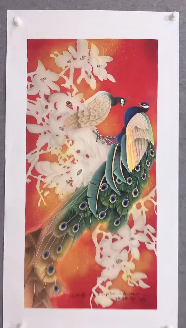 国画陈美正-8平尺-国画作品