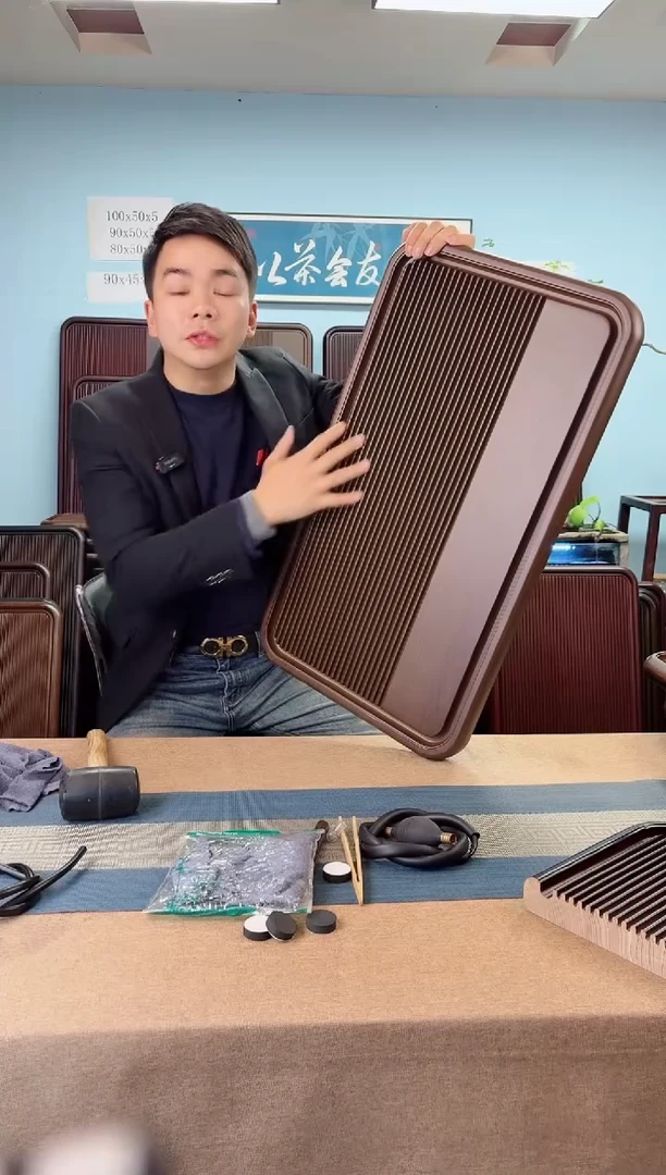 70*40*4云海黄色款式茶盘