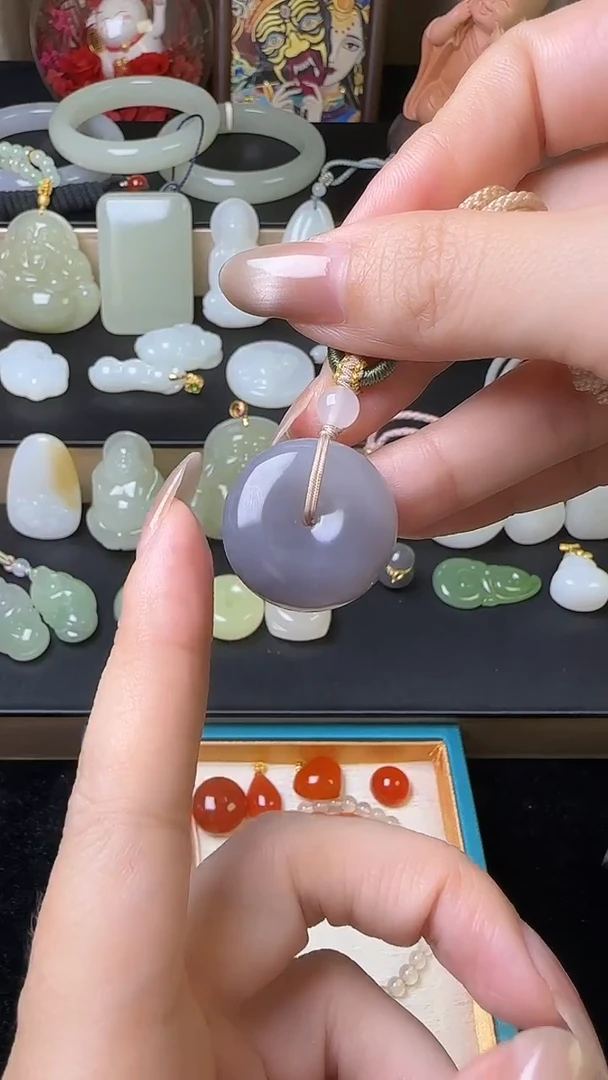 吊坠(不含链)未镶嵌和田玉ZJN118-7