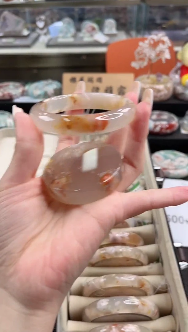 未镶嵌手镯石英质玉58圈口（赠品镯心）6593339