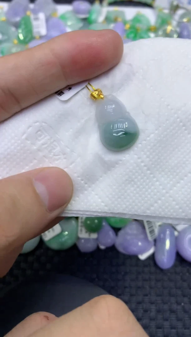 颈饰未镶嵌翡翠天然缅甸A货翡翠