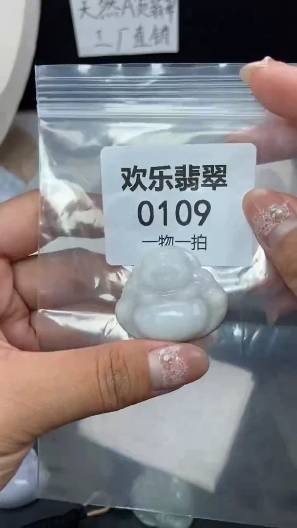 颈饰未镶嵌翡翠缅甸天然翡翠0109