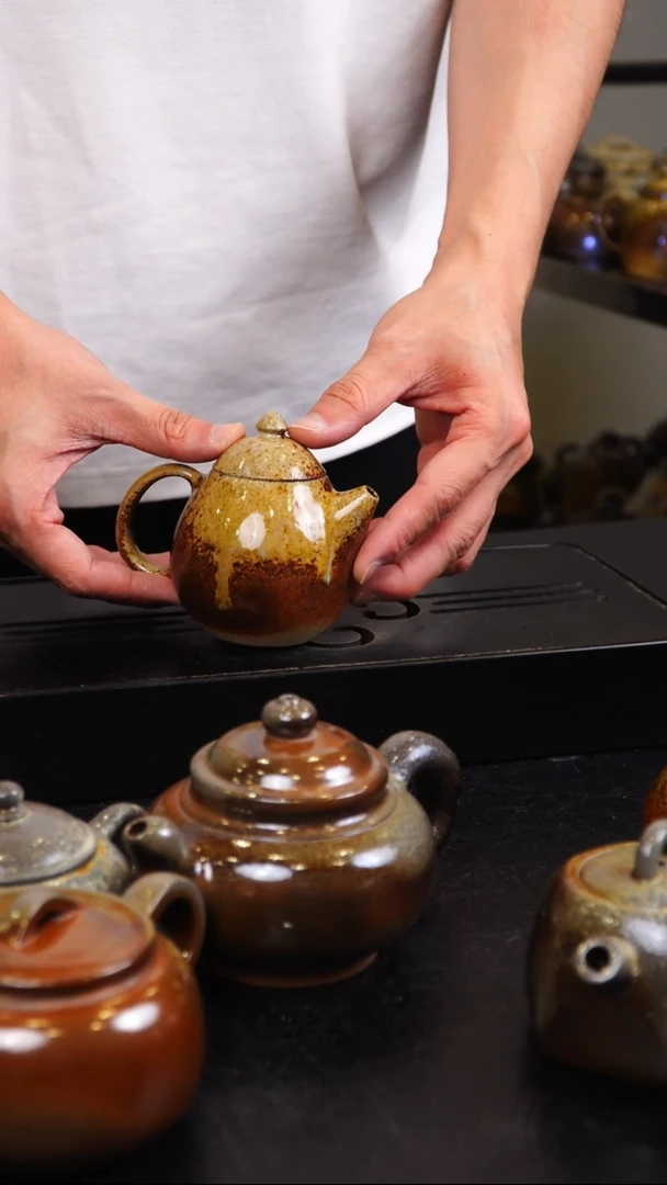 茶壶紫砂宜兴柴烧紫砂壶