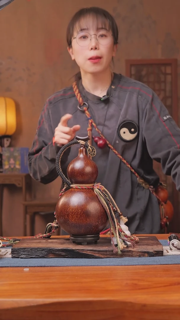 1818号链接精品大漆葫芦现货现发[一物一拍]