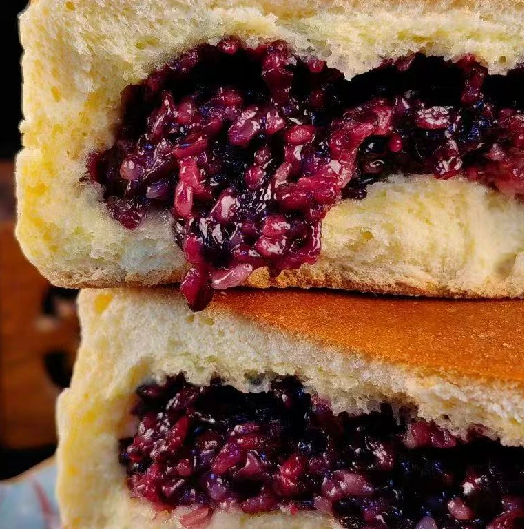 【羚羊妈妈】威海特产喜饼手工 原味100g红糖150g黑米260g红豆230克