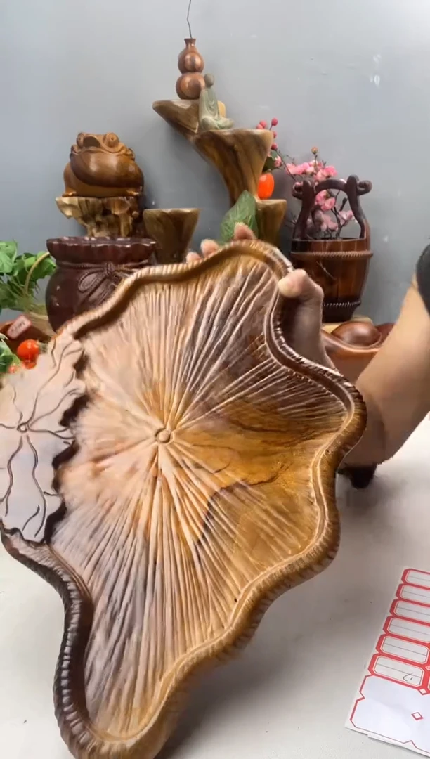 香樟木A16荷叶干泡/尺寸