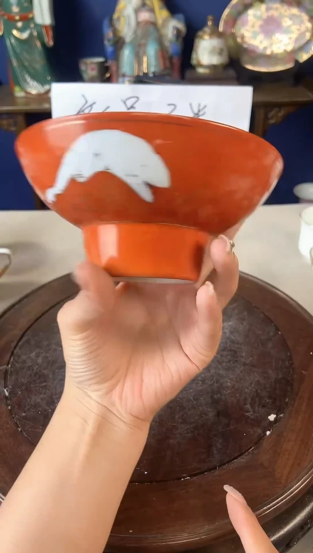 瓷片微瑕景德镇窑厂瓷摆件