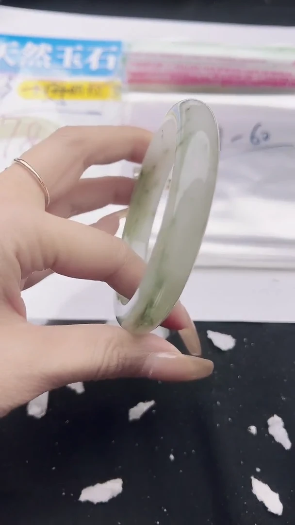 未镶嵌手镯石英质玉圈口 59