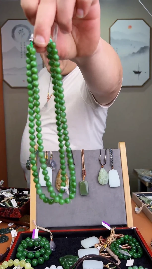 颈饰未镶嵌和田玉多样性发货 拍一单发一个