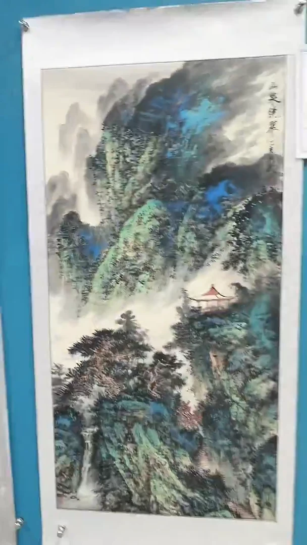 国画启辰艺术刘武手绘-国画44