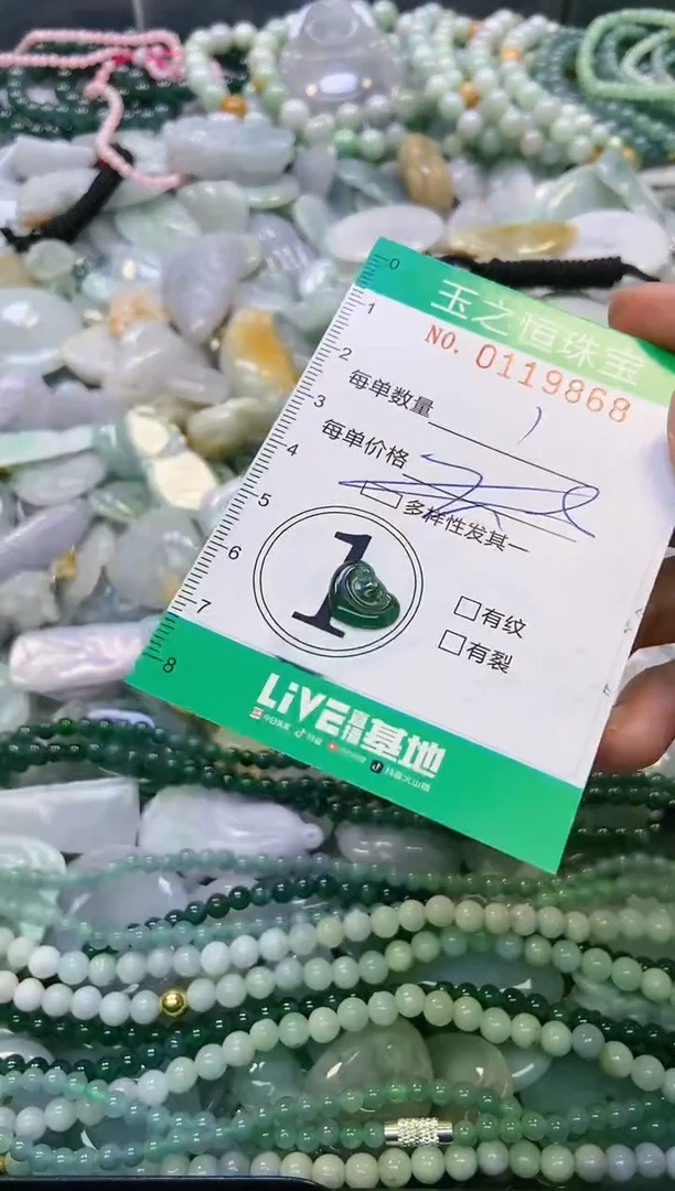 翡翠未镶嵌颈饰闪购0119868多样性发其一