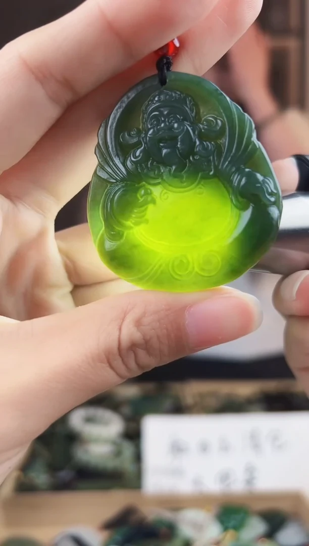 颈饰未镶嵌和田玉拍一发一，多样性发货
