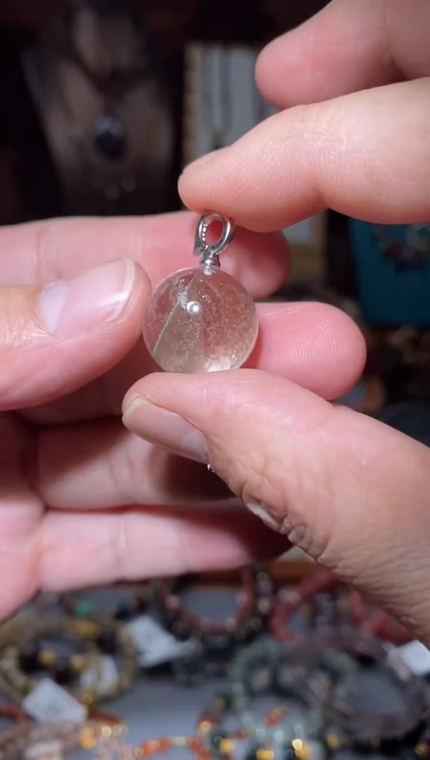 【闪购商品】水晶单珠未镶嵌翠幽灵