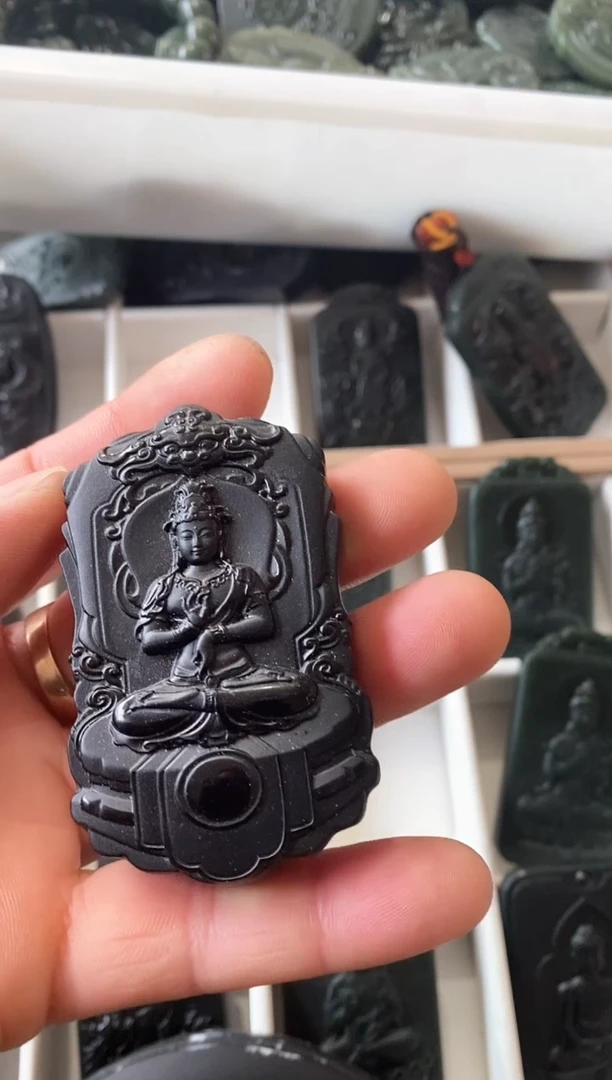 【闪购商品】和田玉吊坠(不含链)未镶嵌观音