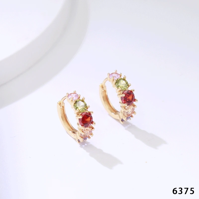 Bawarren 意❤ 6375-M耳钉气质时尚精致简约