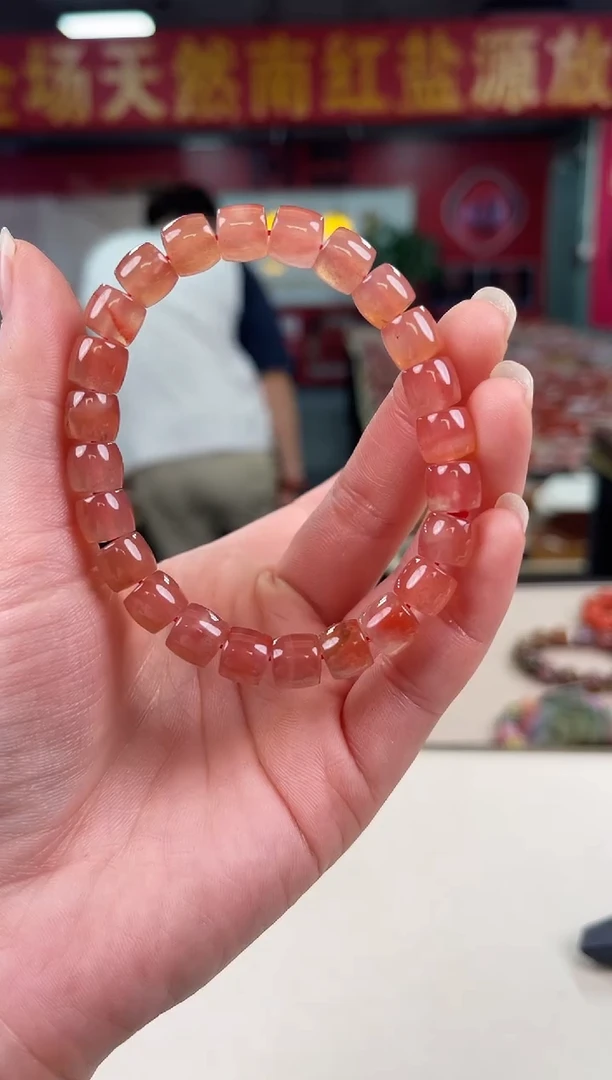 未镶嵌直切手串8+南红玛瑙（多样式发其一）
