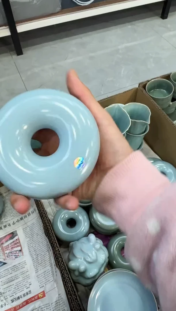 【闪购商品】杯仿古纯手工甜甜圈大瑕12