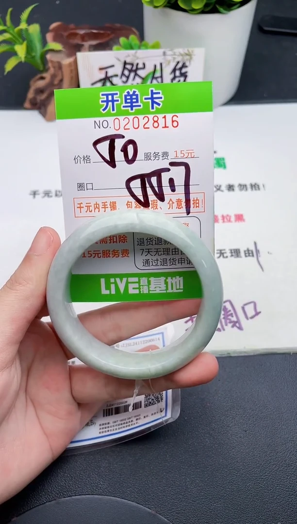 未镶嵌手镯翡翠16天然翡翠A货