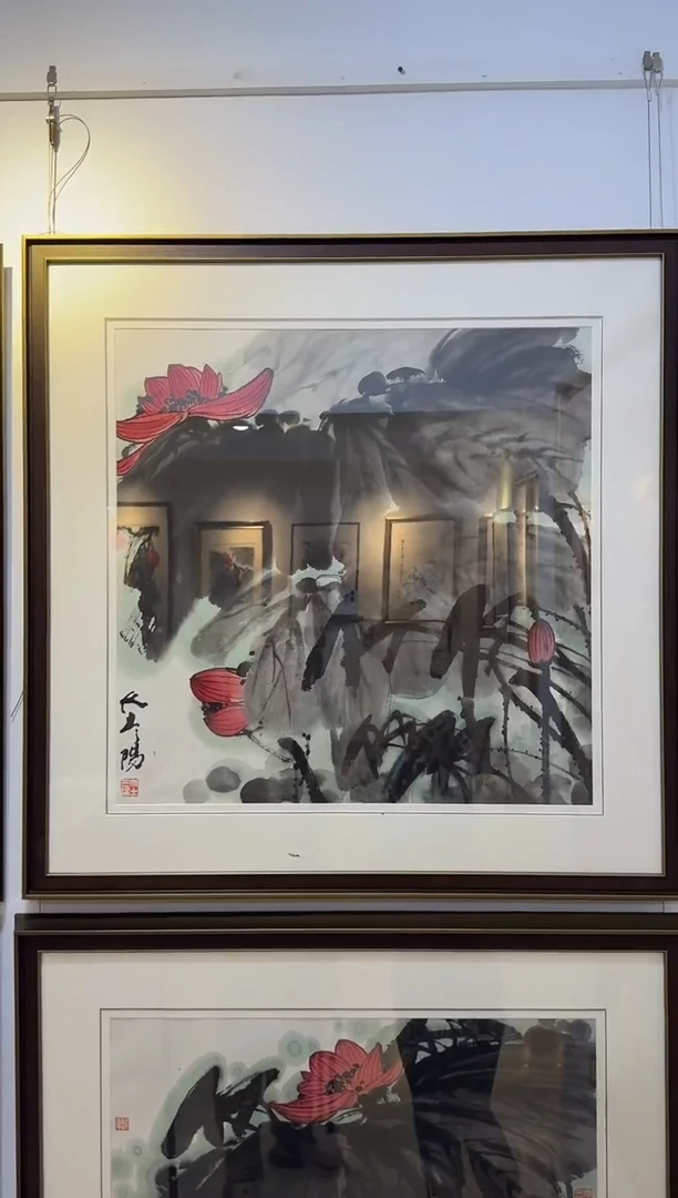 国画炳山艺术--大土三阳老师作品