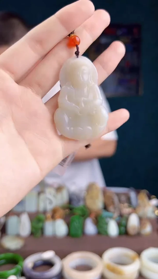 和田玉未镶嵌颈饰多样性发货 拍一单发一个