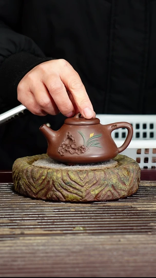 宜兴原矿紫砂壶茶壶120C