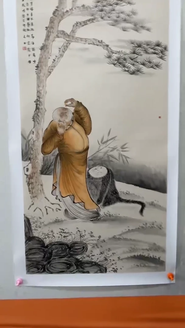 书法美术馆书法画作