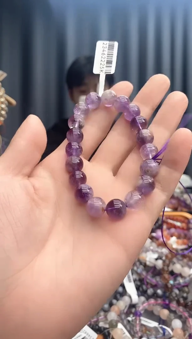 【闪购商品】水晶手链未镶嵌紫幽灵