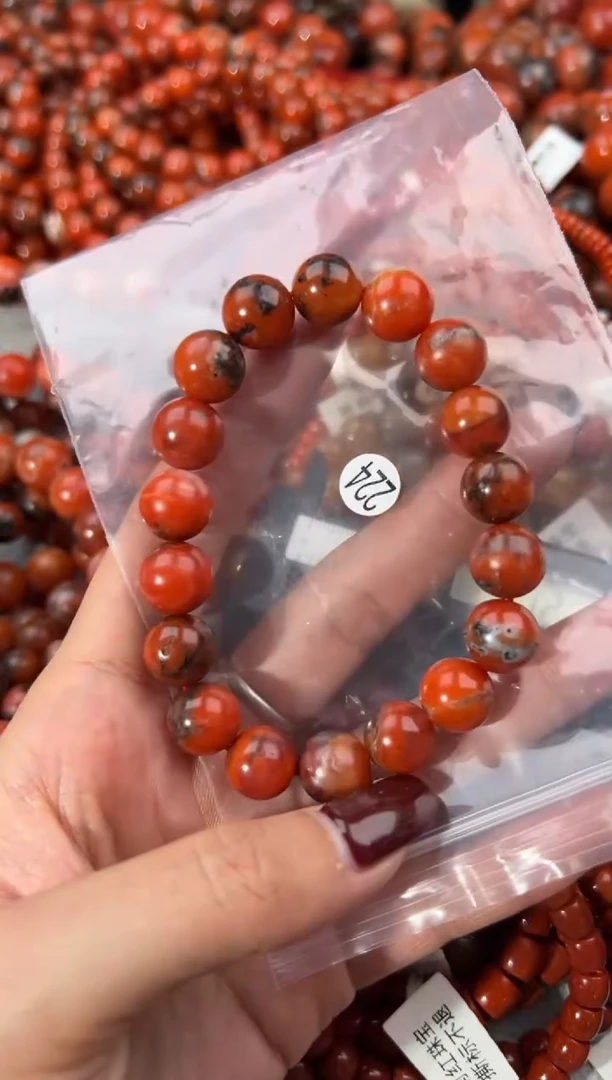 未镶嵌手串南红玛瑙11+