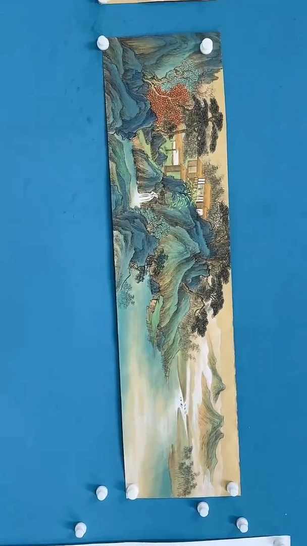 【闪购商品】国画1.26-王夫怀-四尺对开-83