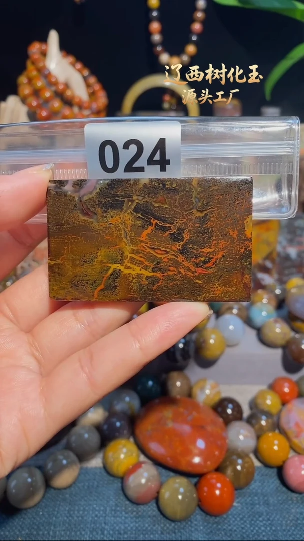 未镶嵌-硅化玉天然北票硅化玉吊坠