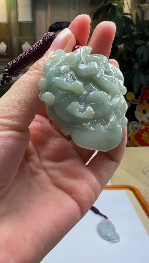 翡翠未镶嵌颈饰BQ2025-7-4-5