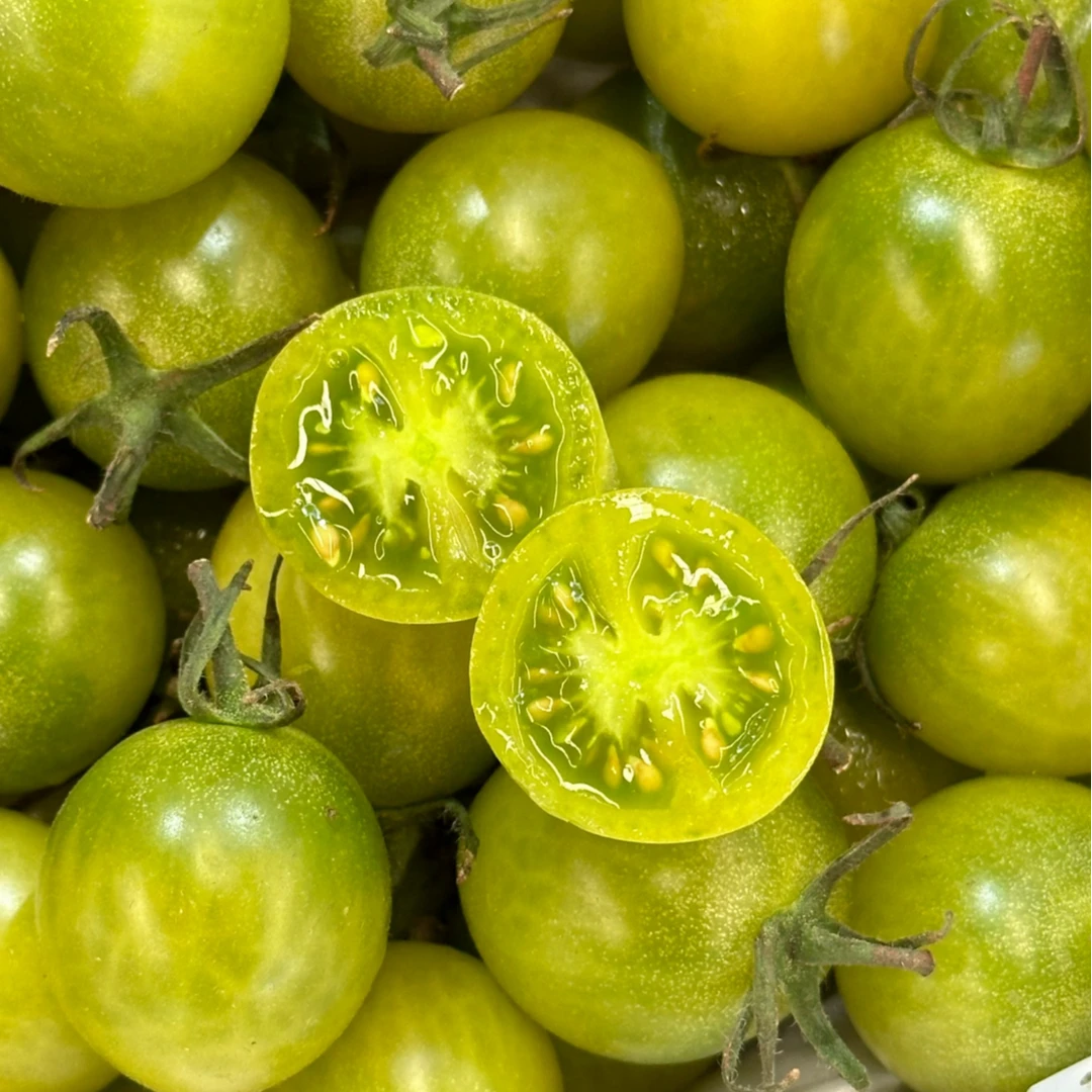 【活宝兄弟专属】绿色小番茄爆汁口感皮薄肉厚圣女果新鲜水果小柿子顺丰包邮上海市