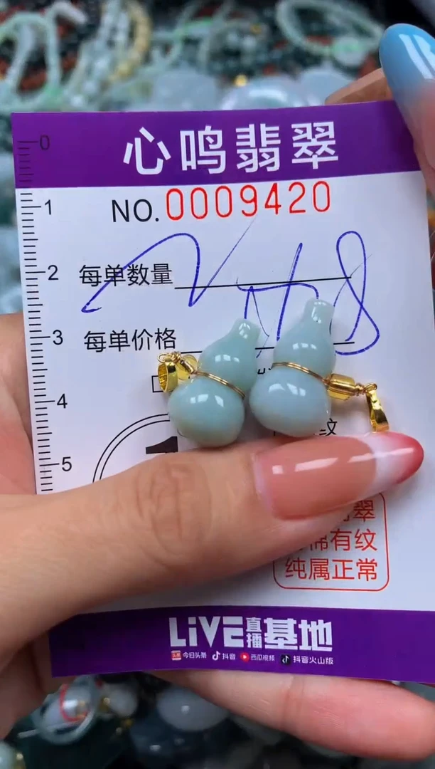 翡翠未镶嵌颈饰闪购009420