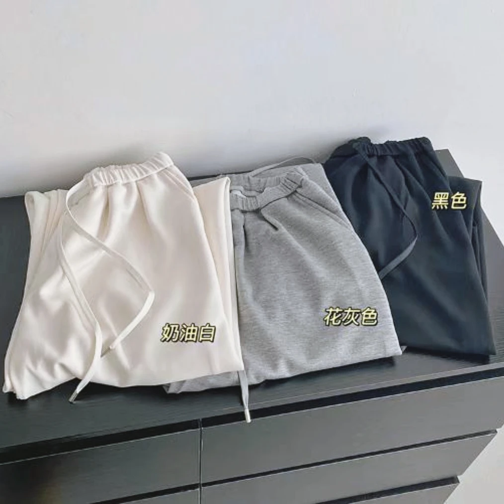 朵儿定制 【氧气裤】窄边腰裸感空气层拖地裤 IT14