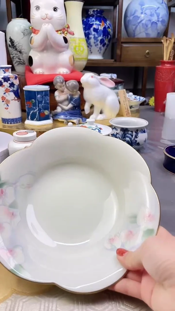 【闪购商品】盘深川制异形钵一一