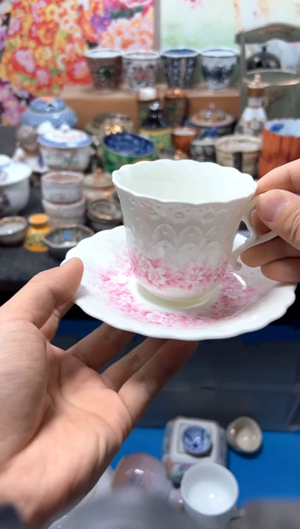 瓷片Ｚ*志夏目海外回流瓷器中古品。