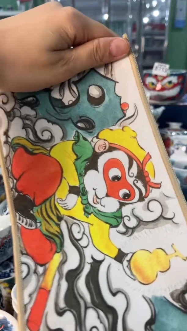 昨明景德镇陶瓷：茶巾一条