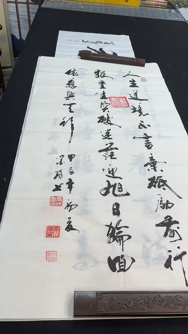 书法人生逆境不言弃