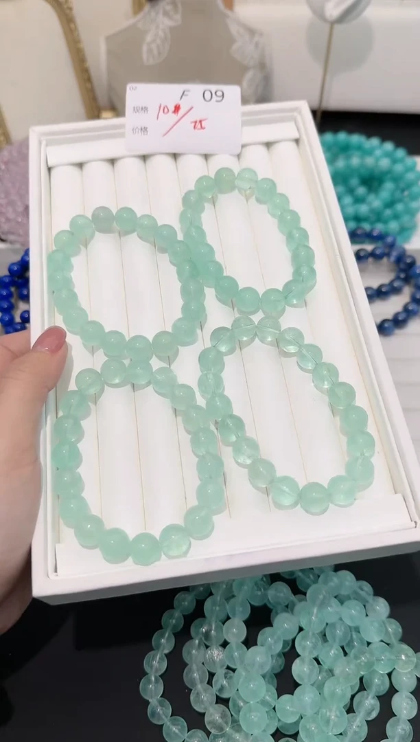 【闪购商品】萤石手串未镶嵌多样性发一F09